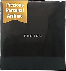 Álbum de fotos Kieragrace KG Jocelyn – Preto, comporta 400 fotos de 10 x 15 cm