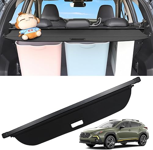 Miniatura 8 de Sze Cargo Cover for Toyota RAV4 2020-2023 Retractable Trunk Cover Black Luggage Security Shield Shade for Toyota RAV4 Accessories Waterproof-New
