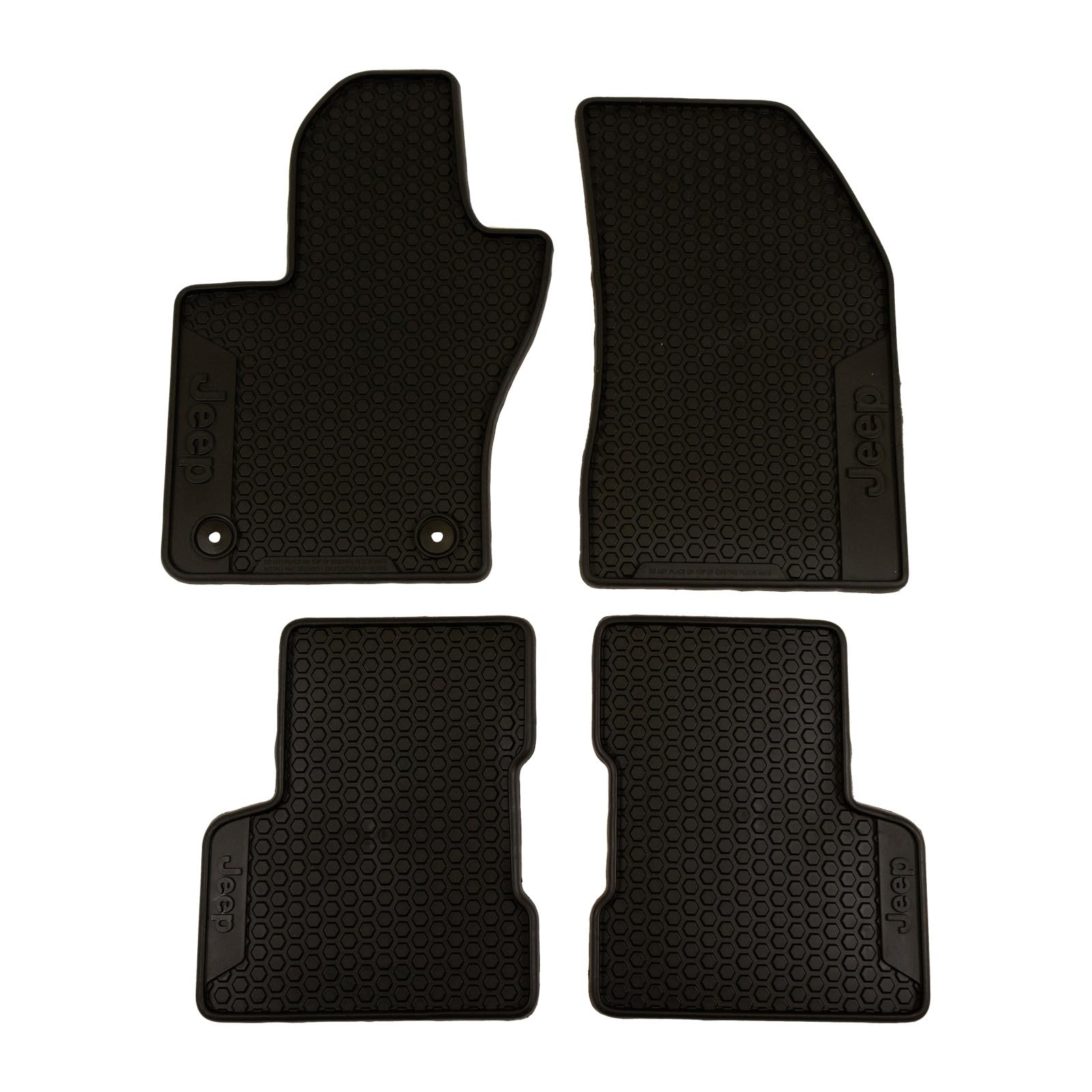 Tappetini in gomma originali Jeep Renegade dal 2018 LHD OE 50928645