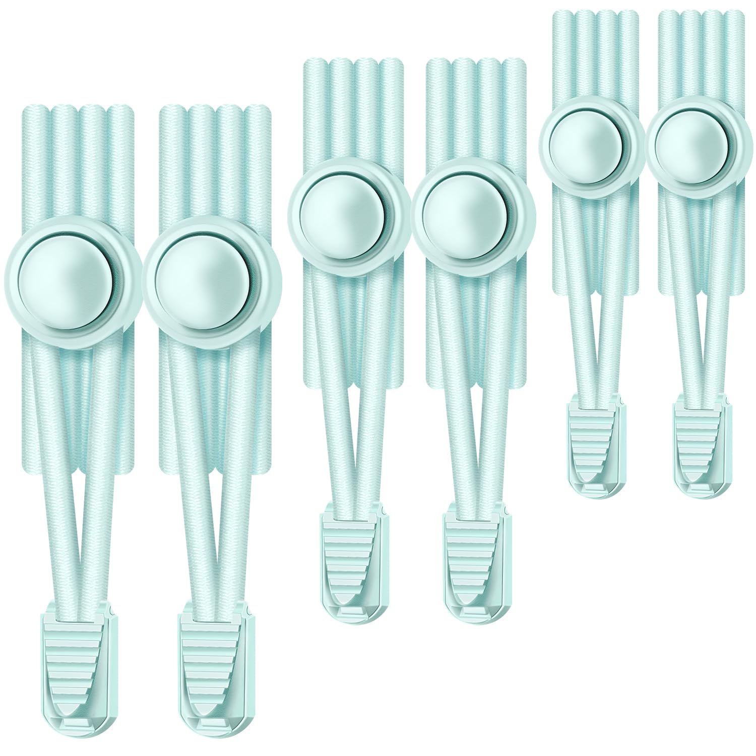 UpUGo 3 Paar Schnürsenkel Ohne Binden, Schnürsenkel Elastische Einheitsgröße für Erwachsene