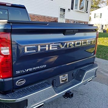 LimitlessParts Chrome Tailgate Letters 