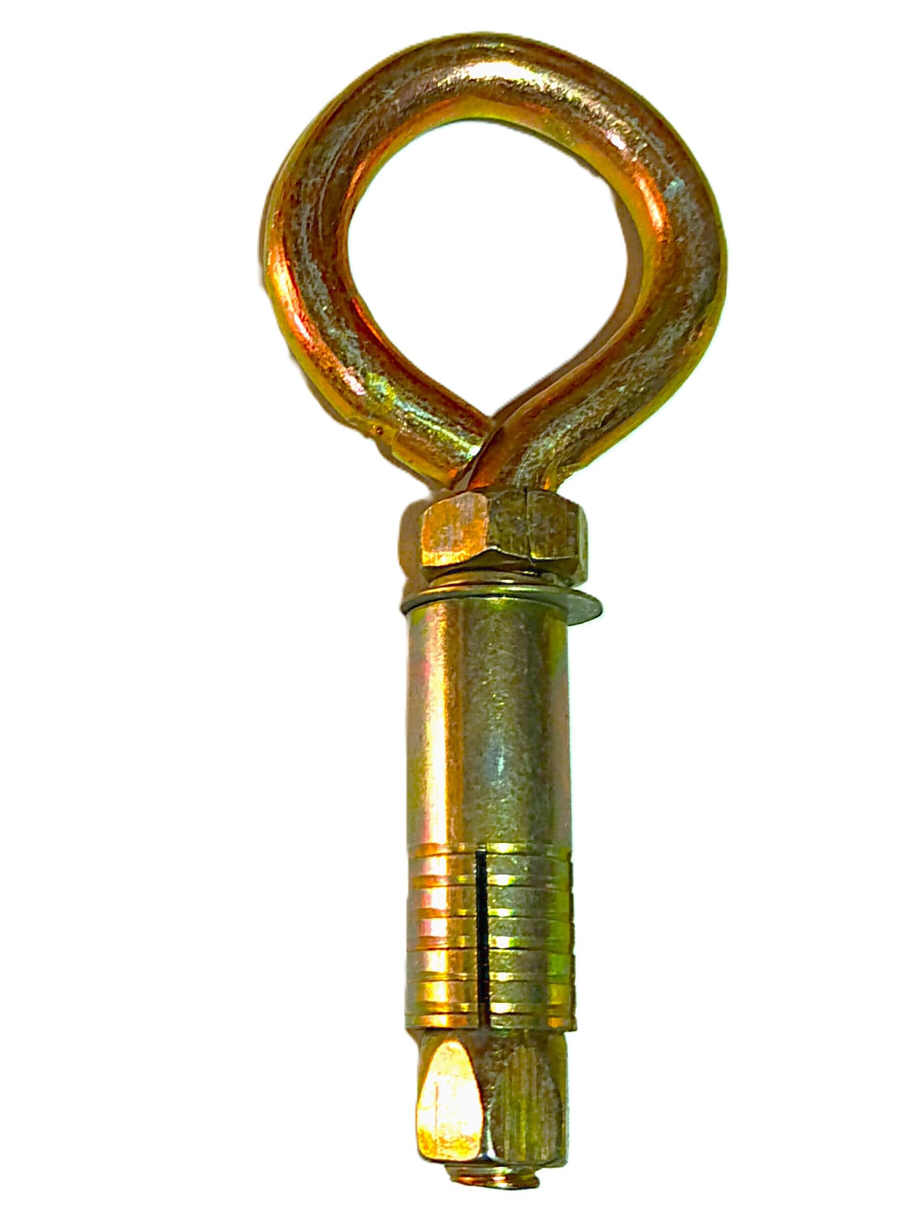 Heavy-Duty Ceiling Hook,10mm high-Grade Steel with zinc Plating for Corrosion Resistance, This Versatile Mounting Solution securely Hanging Fans, Chandeliers, Lighting fixtures, Swings and Cradles.-image-4