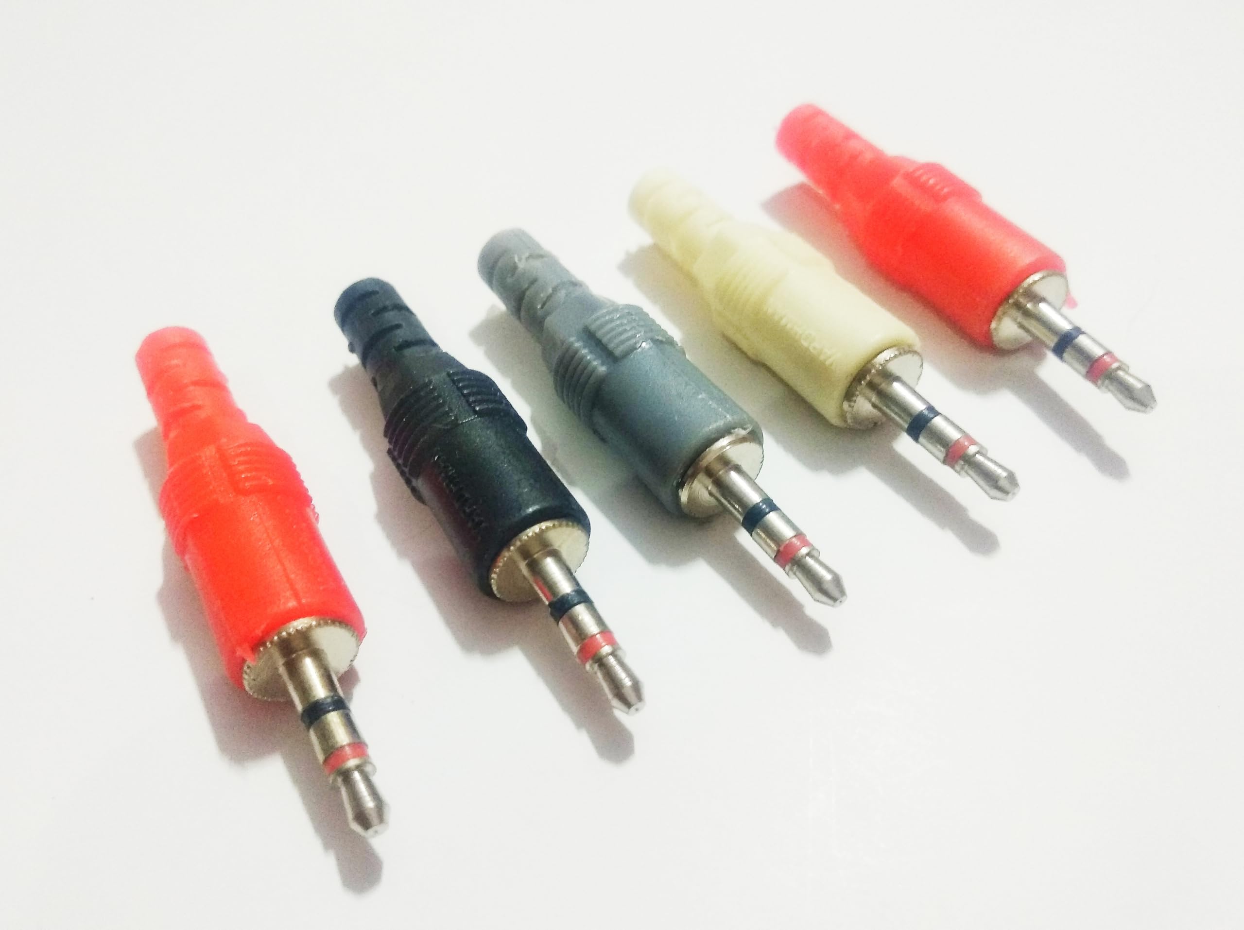 3.5mm TRS Male (3 Pole 1/8") Soldering Type Stereo Audio Cable Connector for Repair Headphones Earphone Headset. (Pack of 5 Connectors). (B0D8H36CVD) Amazon Price History, Amazon Price Tracker