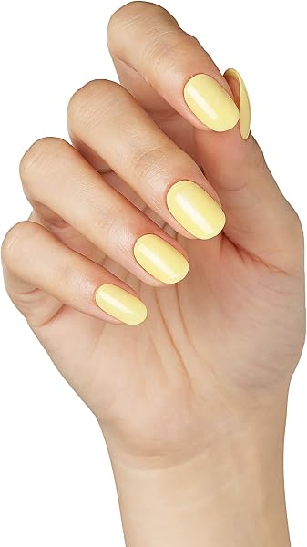 Bluesky Gel Nail Polish, Lemon Yellow CS12, Long Lasting, Chip Resistant, 10 ml (Requires Drying Under UV LED Lamp) - 4