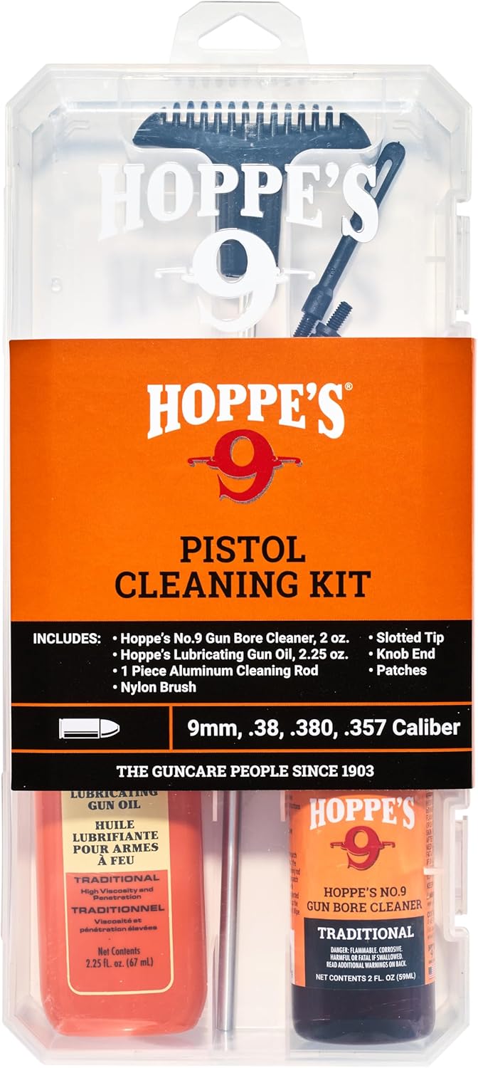 Hoppe's No. 9 Cleaning Kit with Aluminum Rod
