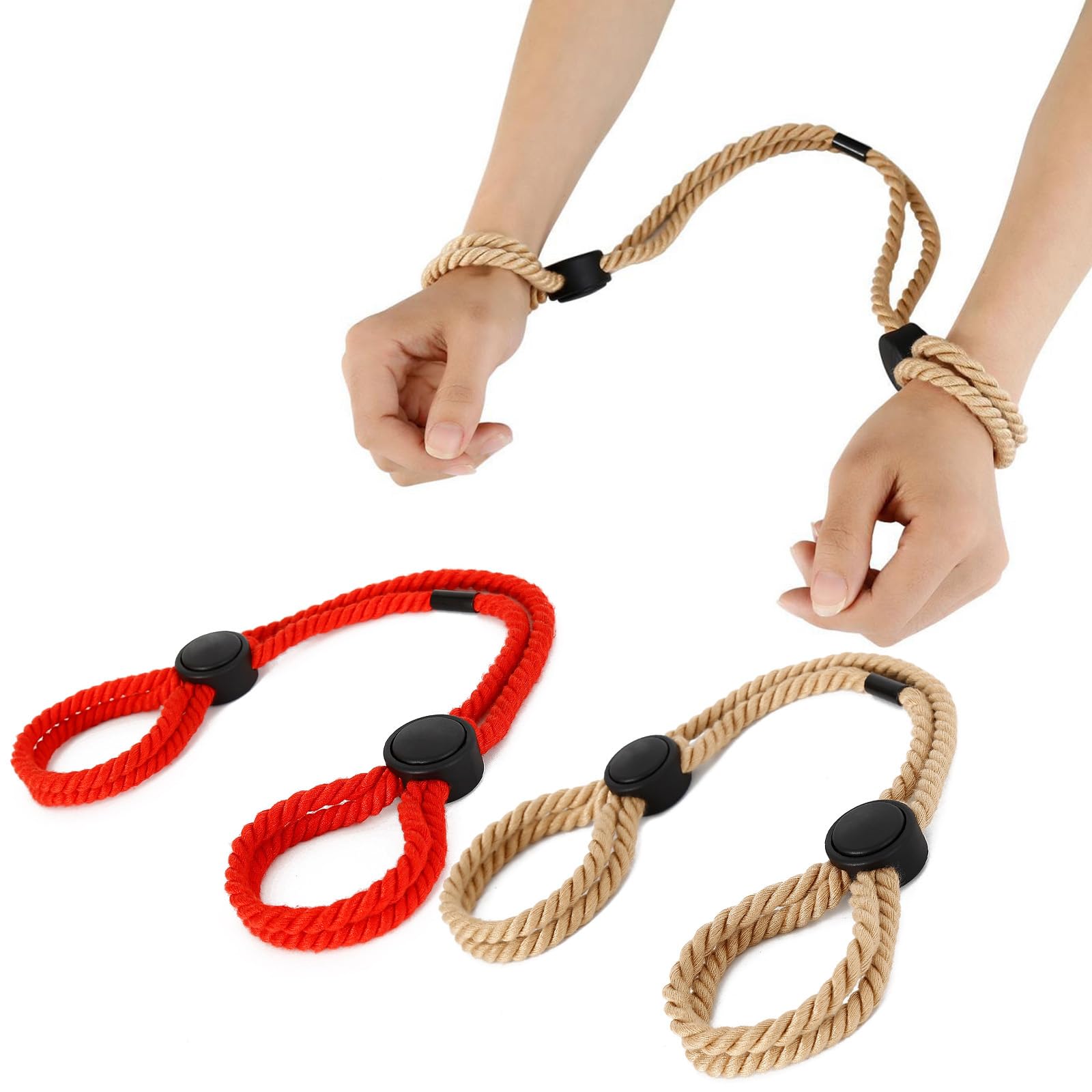Manette per Coppia Kit Bondange Manette Sexishop per Coppie Giochi per Coppie Sexy Toys Bdsm Corde 2 Pezzi Set Manette Pelose Sadomaso Gadget Giochi Erotitici Sexy per Coppie Manette per Coppia Letto