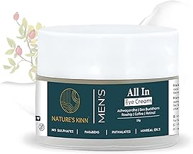 Nature's Kinn All-In Eye Cream, Hydrating Under Eye Cream for Dark Circles, 50 ml, Unscented