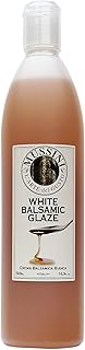 Mussini White Balsamic Vinegar Reduction - 16.9 oz, Italian Balsamic Gla...