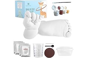 Hula Home Baby Keepsake Hands Casting Kit: Capture Precious Memories with Ease
