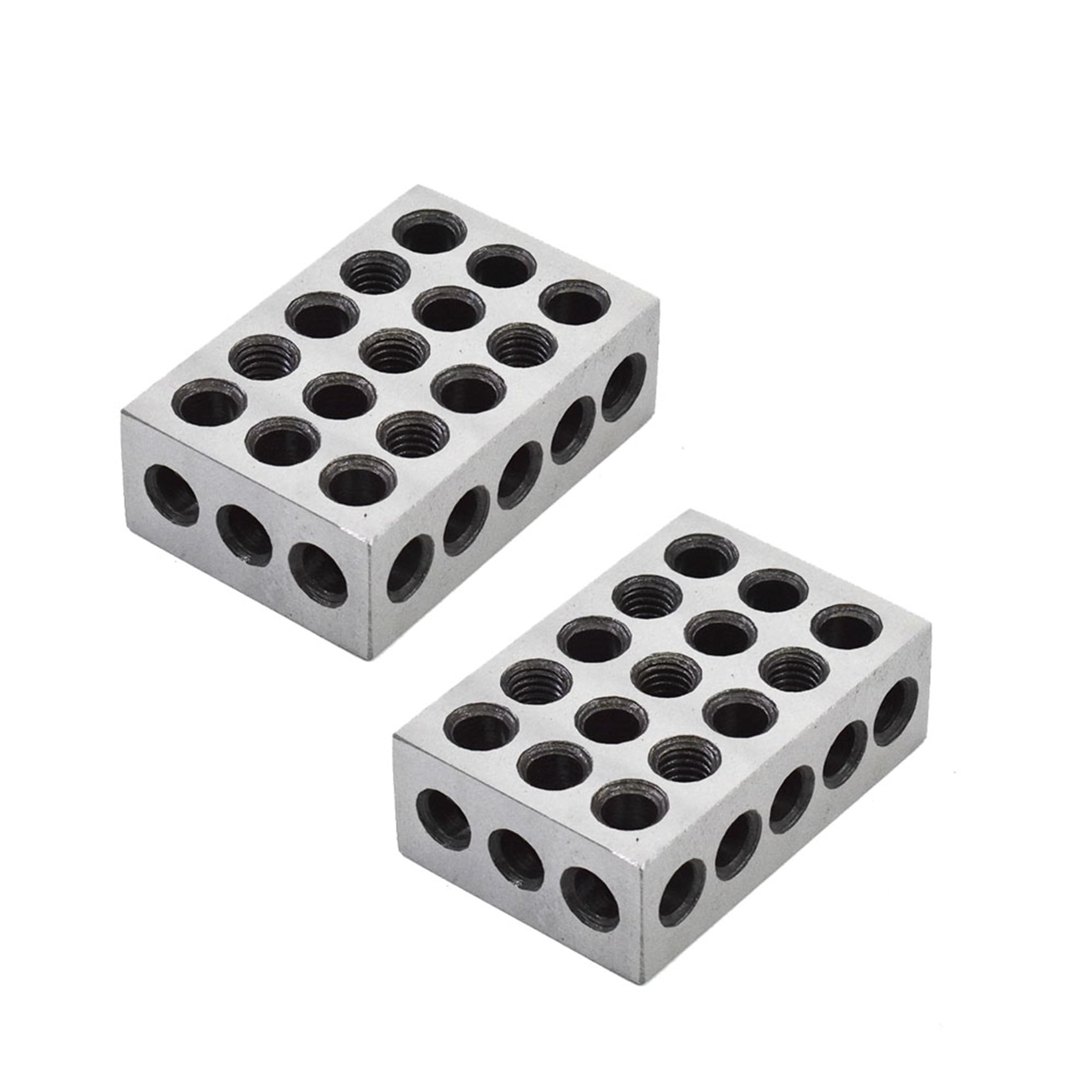 Thomletha 2 4 6 Blocks Matched Pair Blocks 23 Holes Ground Machinist Set Up Blocks Ultra Precision 0.0003in