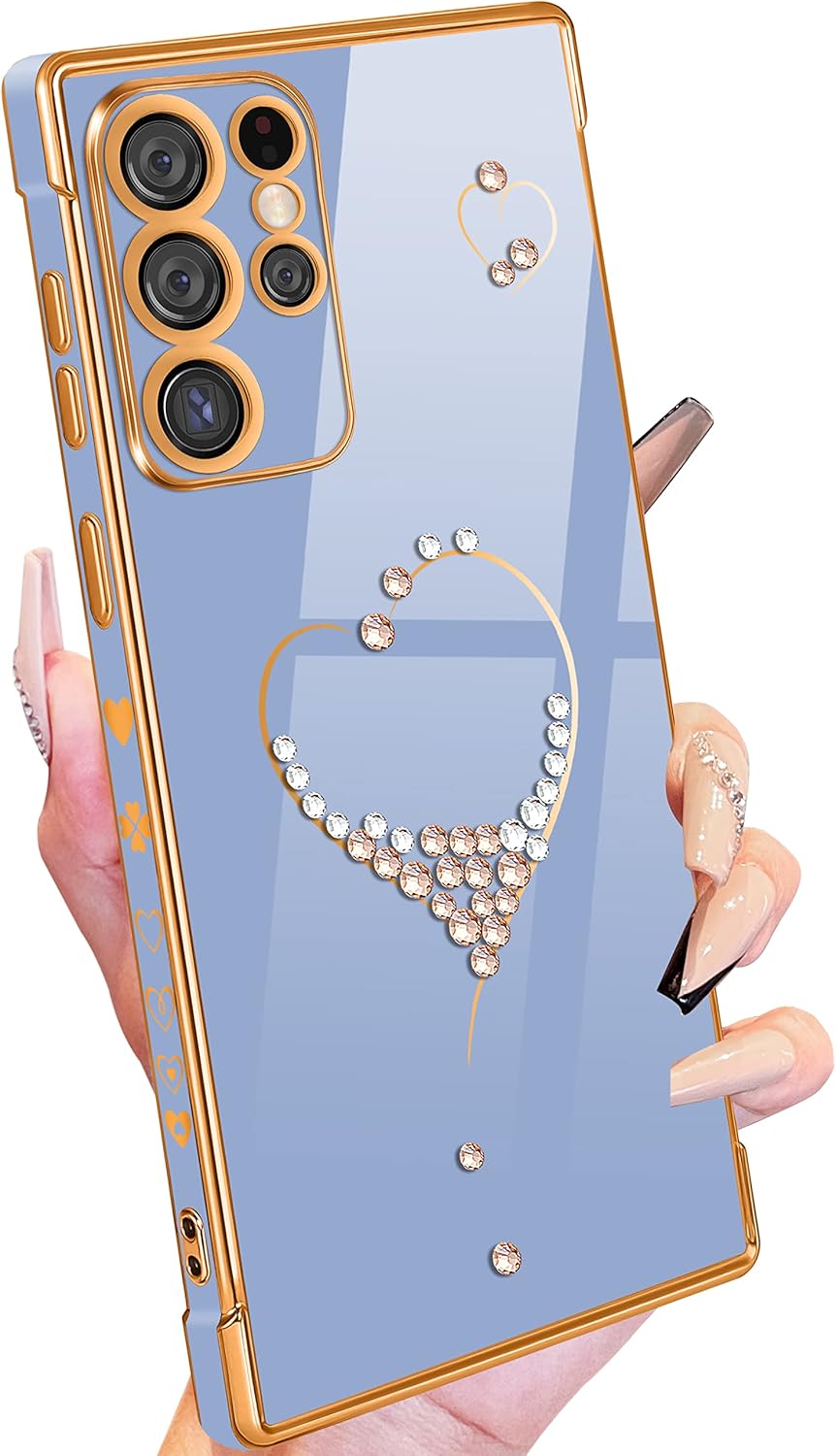 Petitian for Samsung Galaxy S23 Ultra Case, Cute Women