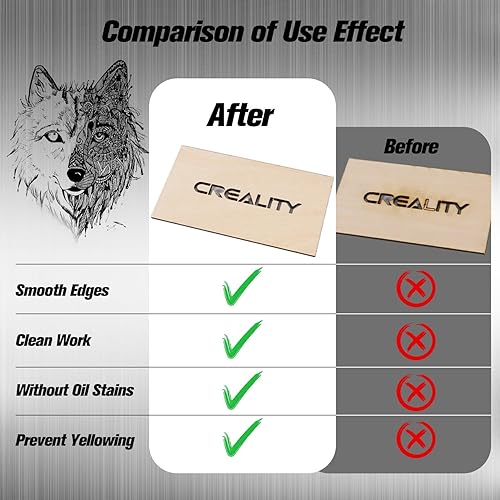 Miniatura 2 de Creality Mesa de trabajo de panal, Soulmate para FalconFalcon2 y la mayoría de máquinas grabadoras y cortadoras láser, panel de trabajo de panal