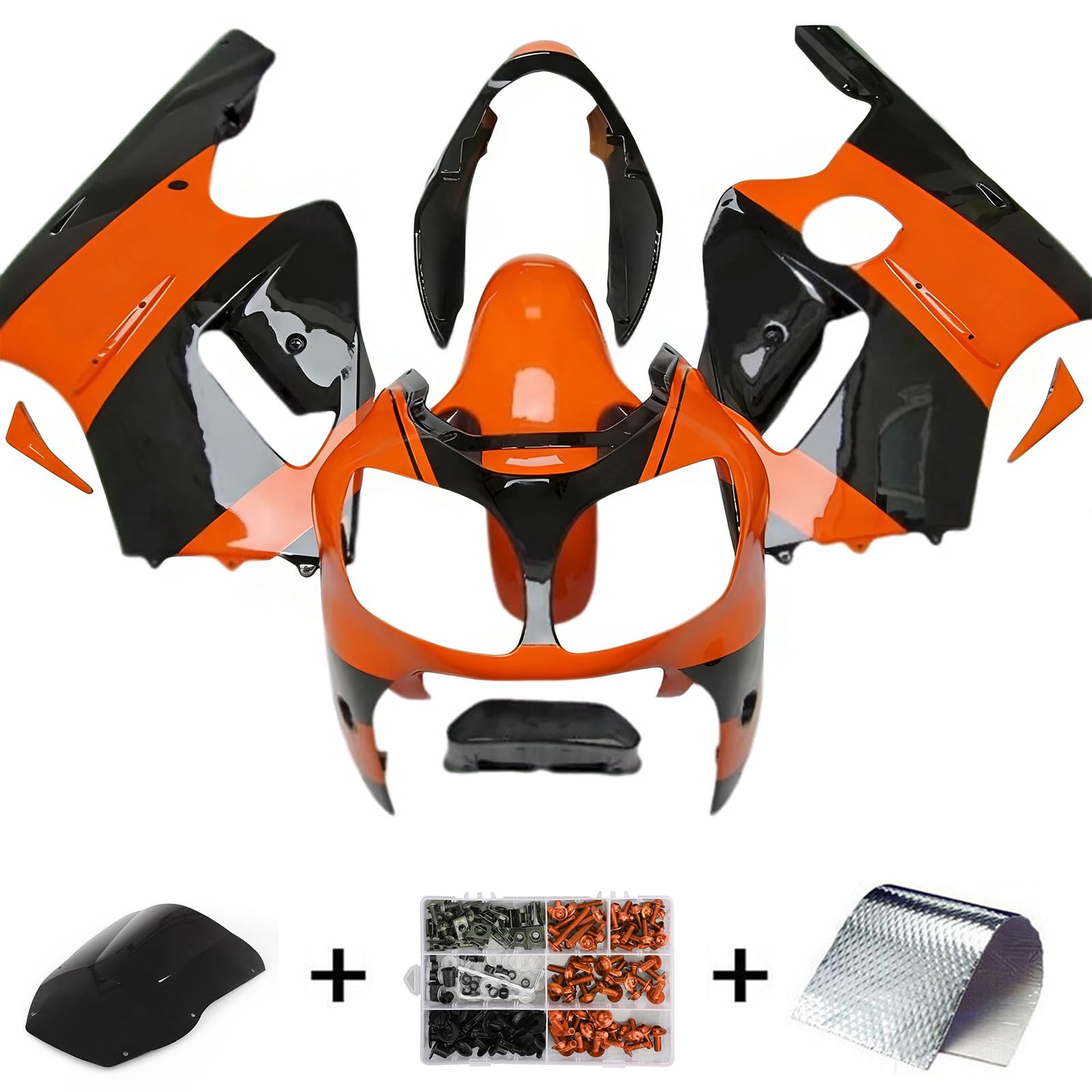 Amazon | Bruce & Shark(ブルース・サメ）ZX12Rカウル 適用カワサキ