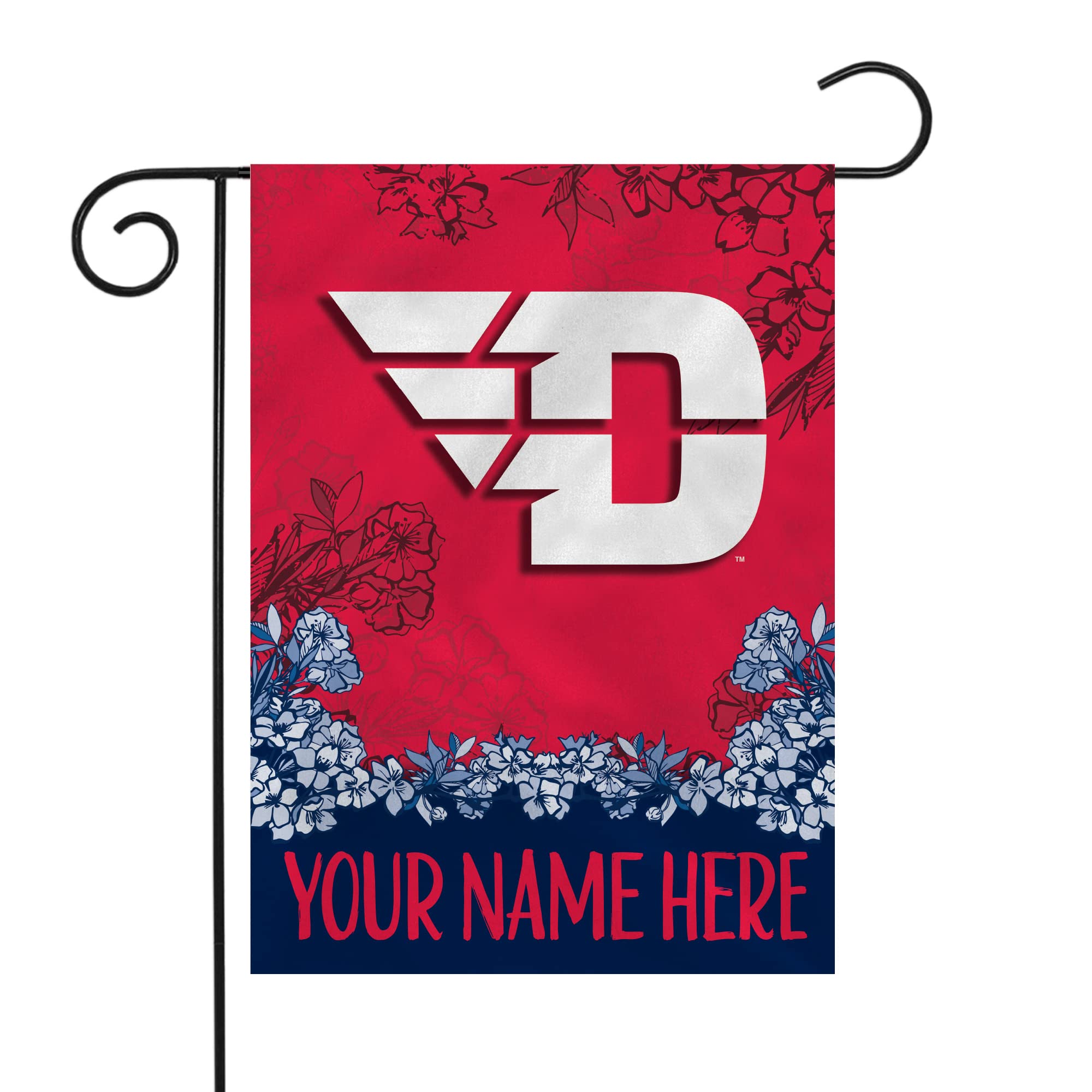 Rico Industries NCAA Standard/Primary Personalized Garden Flag