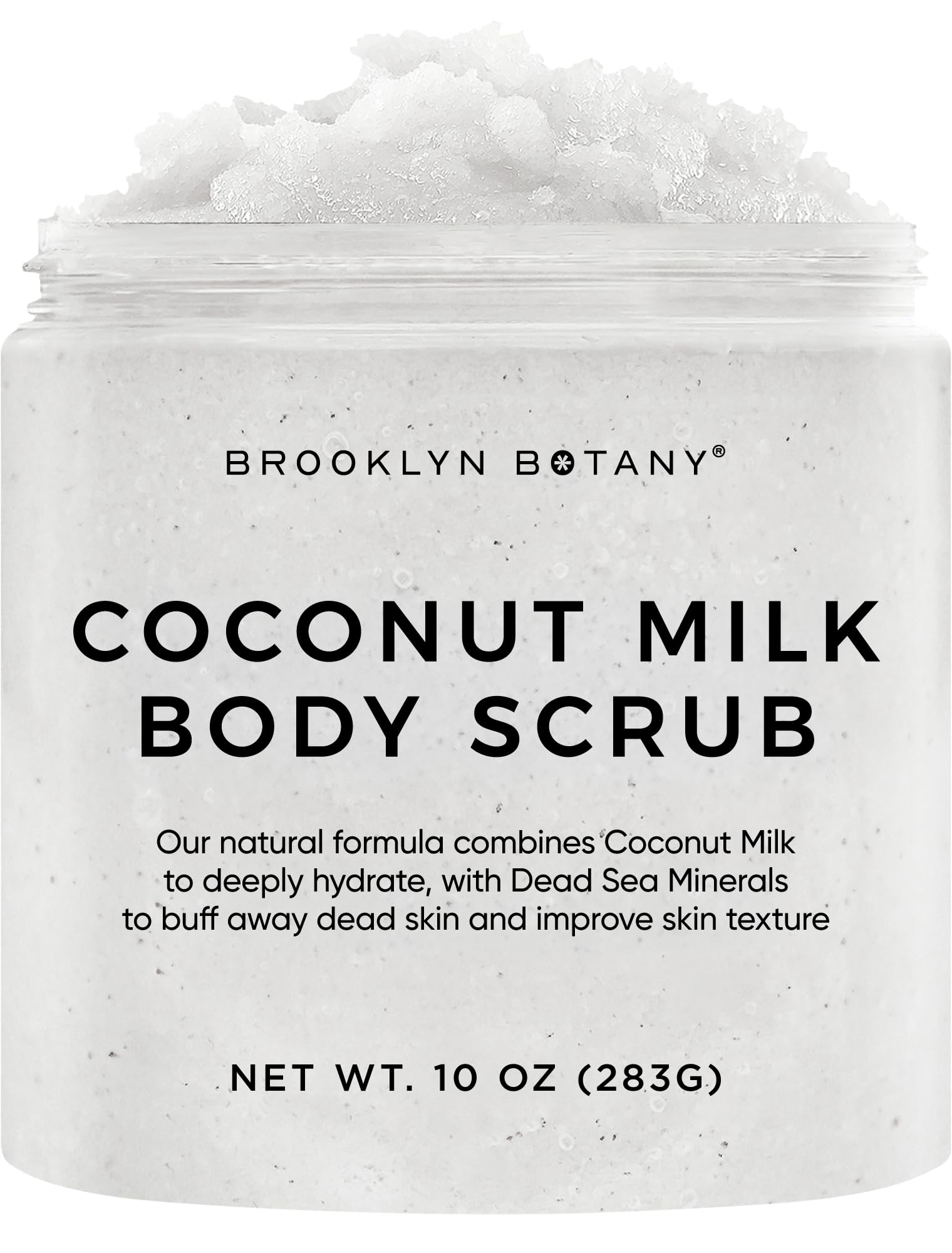 Brooklyn Botany Coconut Milk Body Scrub - foot and hand care | Mubboo