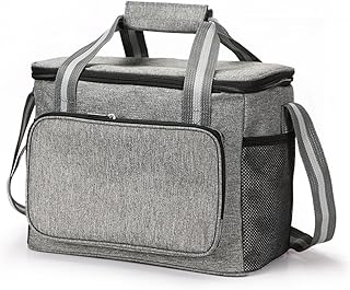 YUDANSI 15L Insulated Lunch Bag, Insulated Cooler Bag for Women Men Kids, Large Capacity Leakproof Soft Insulated Picnic Lunch Bag for Work,School,Outdoor Picnic,Camping BBQ,Thermal Food Delivery