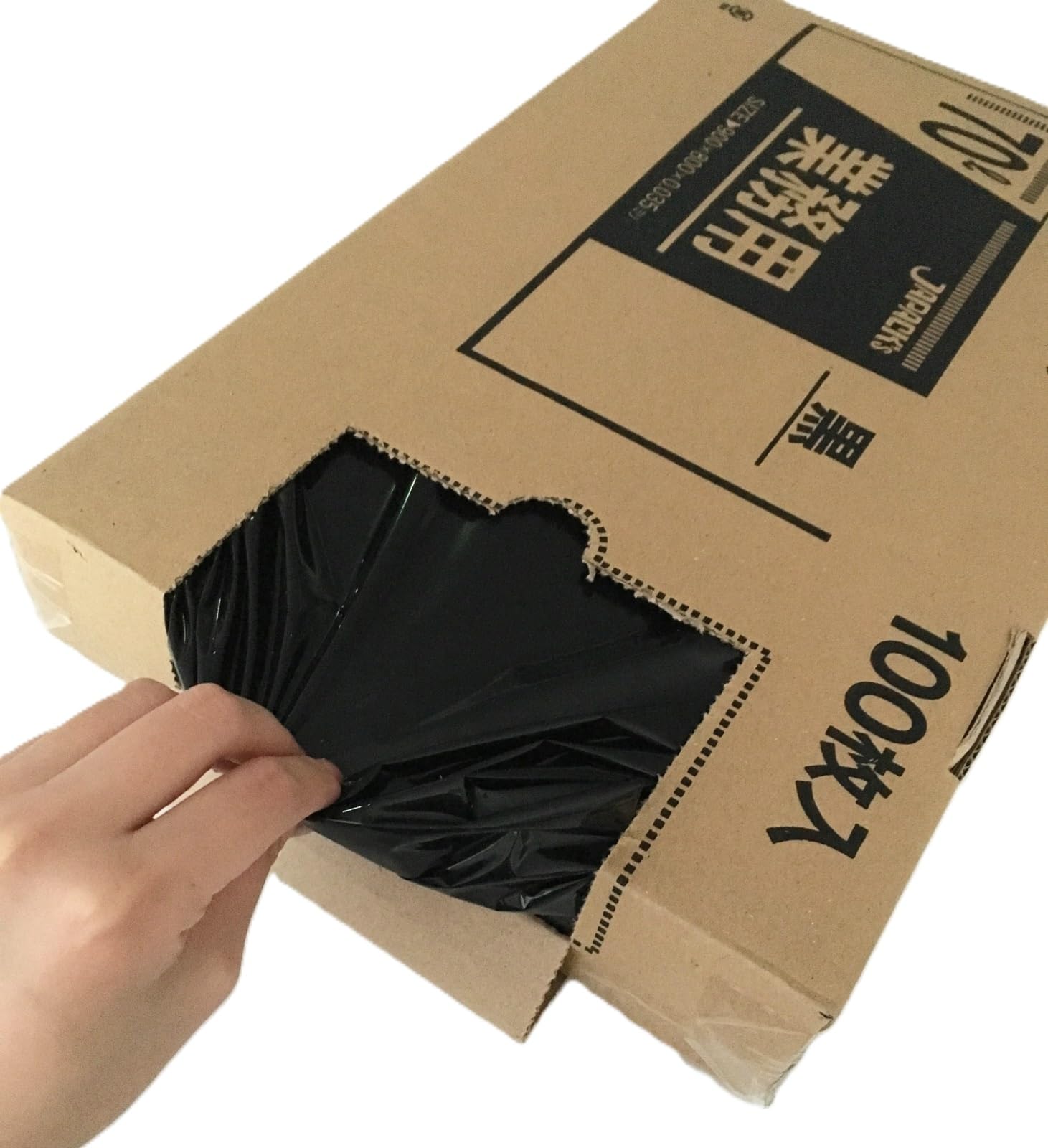 Industrial Strong Poly Bags (100 Count Box, 50-Pack) 70l Black TN72