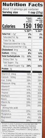 French Toast Crunch, Breakfast Cereal, 17.4 oz (Pack of 5)