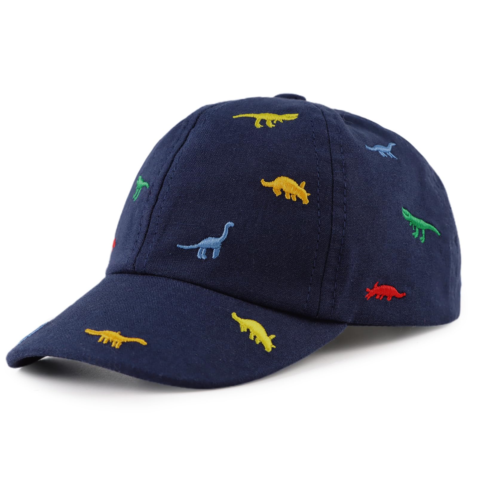 Pesaat Summer Baby Baseball Caps Toddler Sun Hat for Boys Girls Adjustable Kids Trucker Hats — view 15