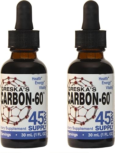 Greska's Carbon-60 Suministro de 3 meses (paquete de dos 45 días)