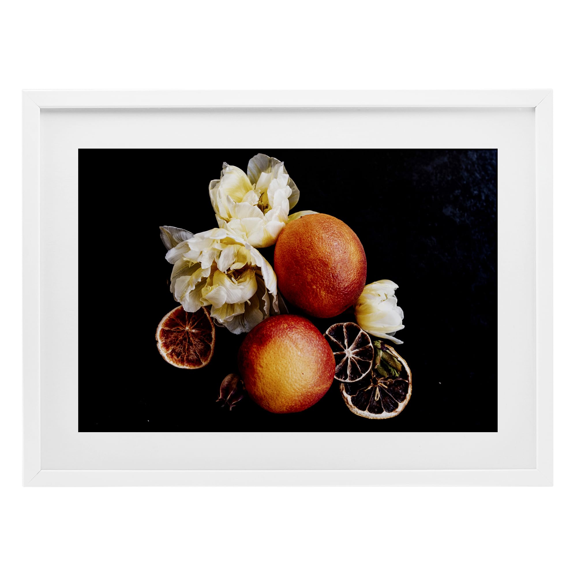 'The Still Spring Fruit'| Framed Print Under Glass
