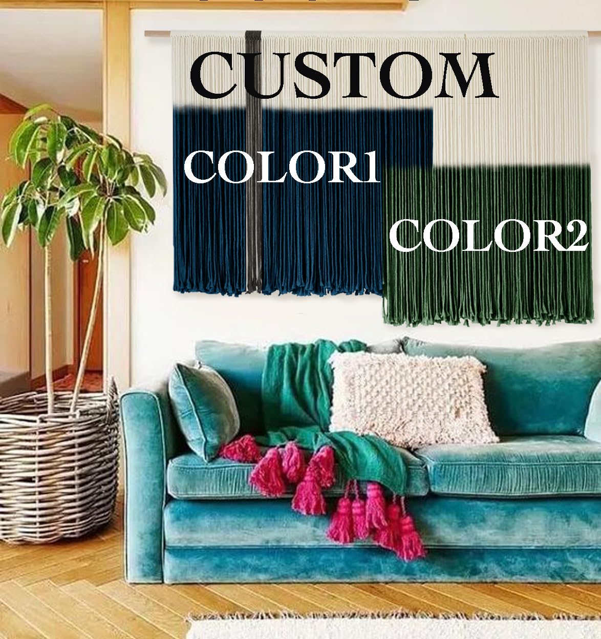 Custom Macrame Wall Hanging