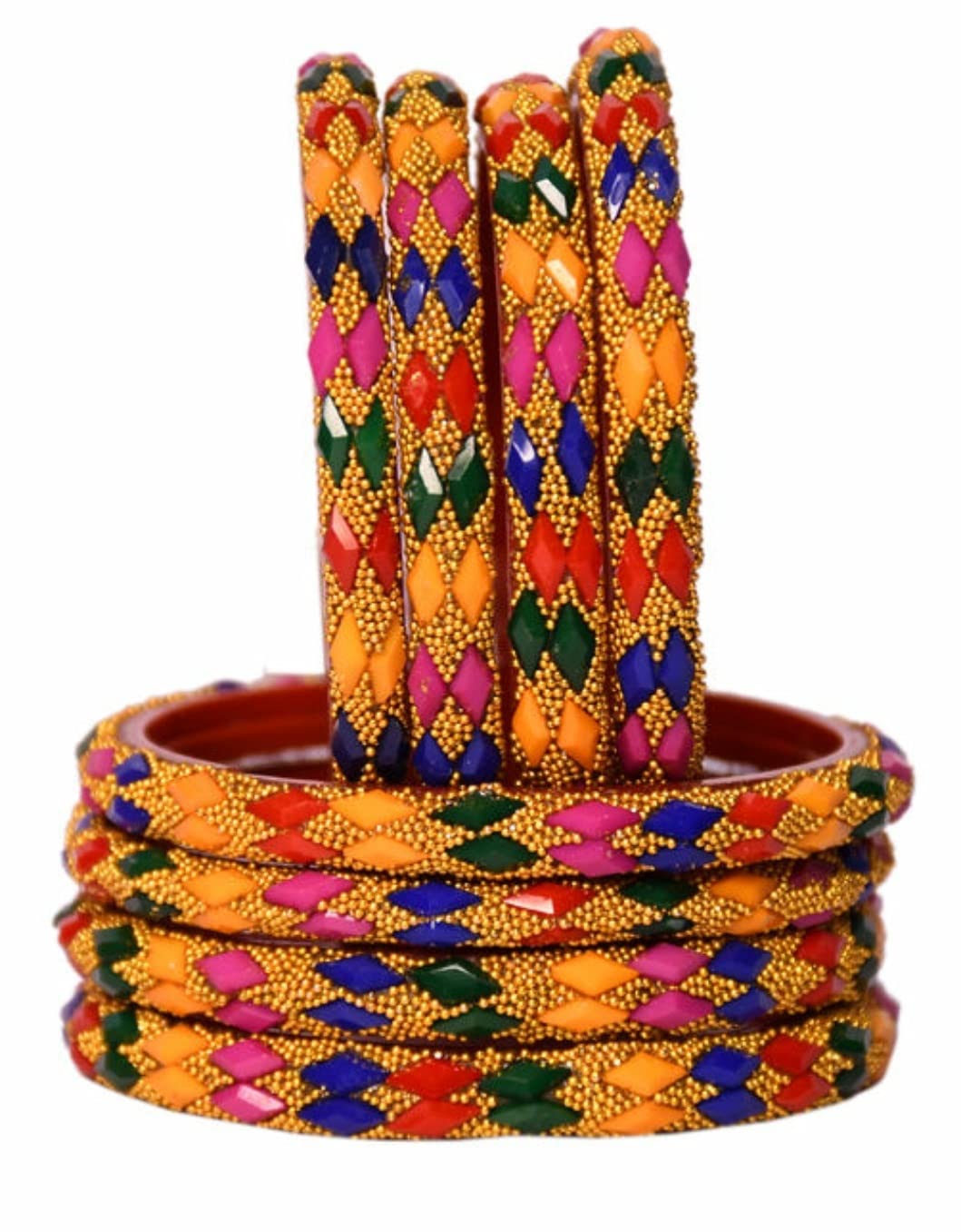 genric sr pihu Bangles Twisted Pattern Glass Bangles For Woman & Girls (Pack of 8 kape glass Bangles) (multi, 2-2) (B09J271GTP) Amazon Price History, Amazon Price Tracker