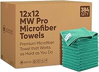 Vista 18 de MW Pro - Paños de limpieza de microfibra a granel al por mayor Morado - Caja: cantidad 384 Tamaño 12 x 12 pulgadas Toallas de microfibra