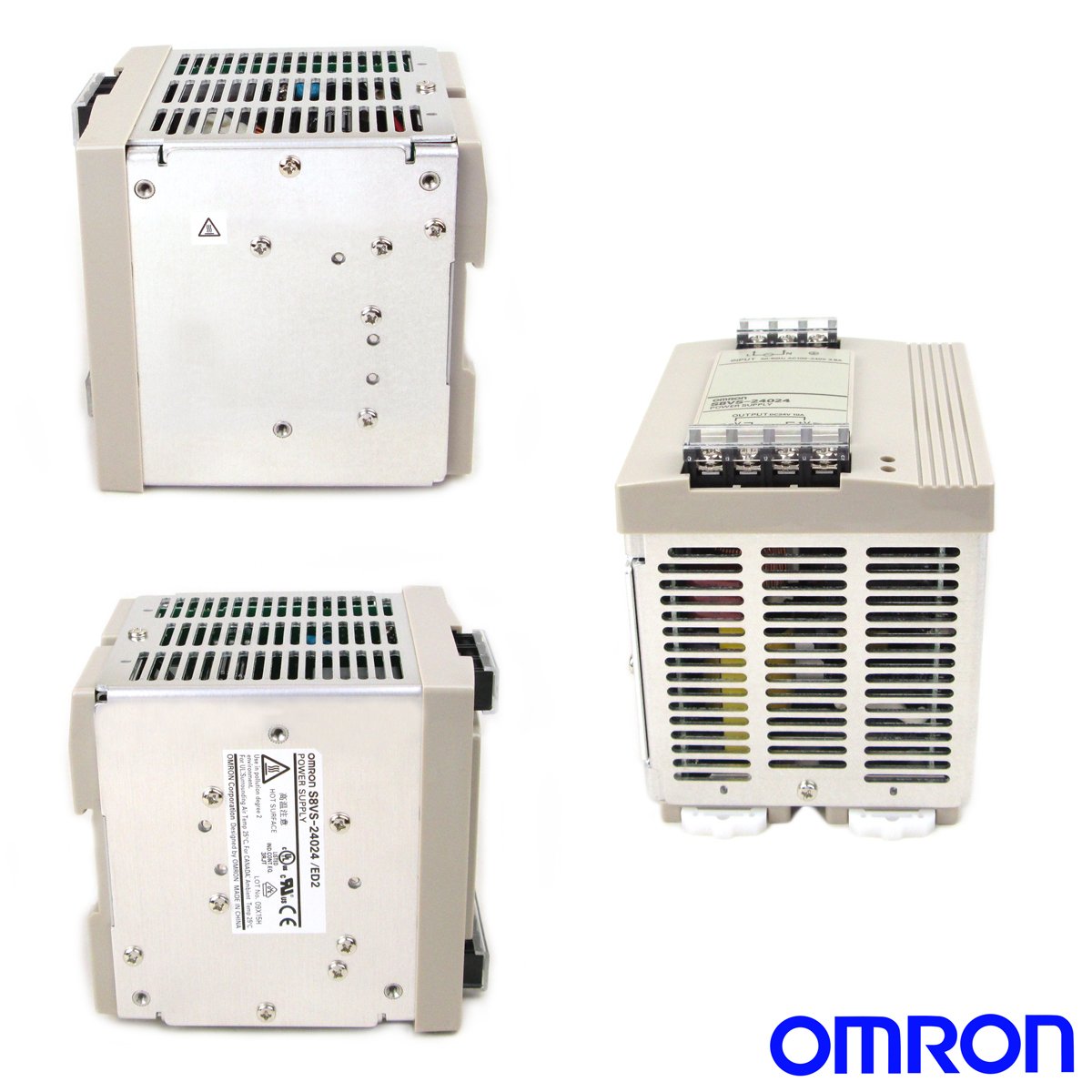Omron Alimentatori - Alimentazione 240 W/24 V/10 A guida din