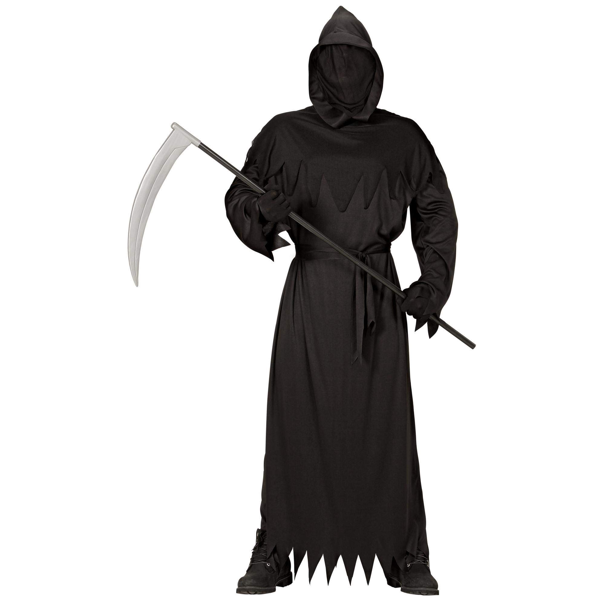 W WIDMANN MILANO Party Fashion - Grim Reaper Costume for Men, Halloween, Horror, Carnival, Theme Parties