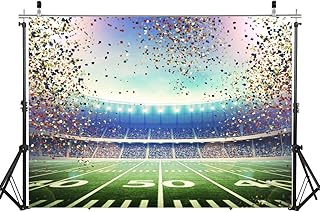 WOLADA 7x5FT Super Bowl Backdrop Super Bowl Sunday Party Backdrop American Football Backdrop Sports Backdrop Super Bowl Photography Background Super Bowl Themed Birthday Backdrop 11982
