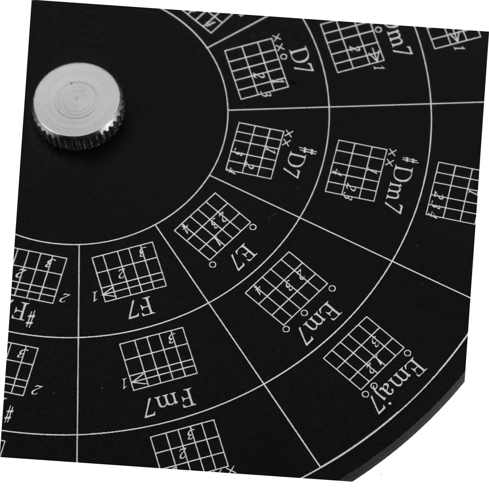 ibasenice 3stücke Guitar Chord Wheel Aus Aluminiumlegierung Musikalisches Hilfsmittel Zur Harmonielehre Leicht Und Langlebig Für Gitarrenanfänger Und Liebhaber