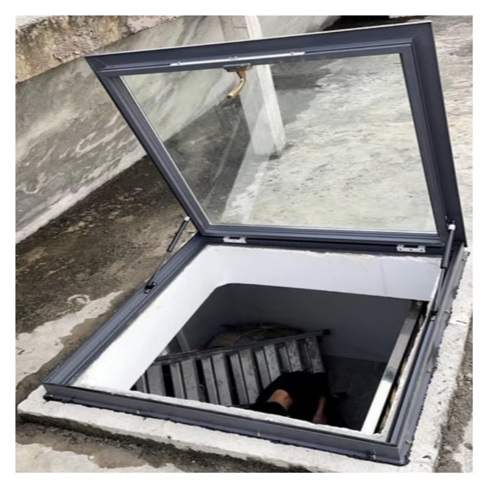 Grand toit de toit résistant aux intempéries avec structure durable