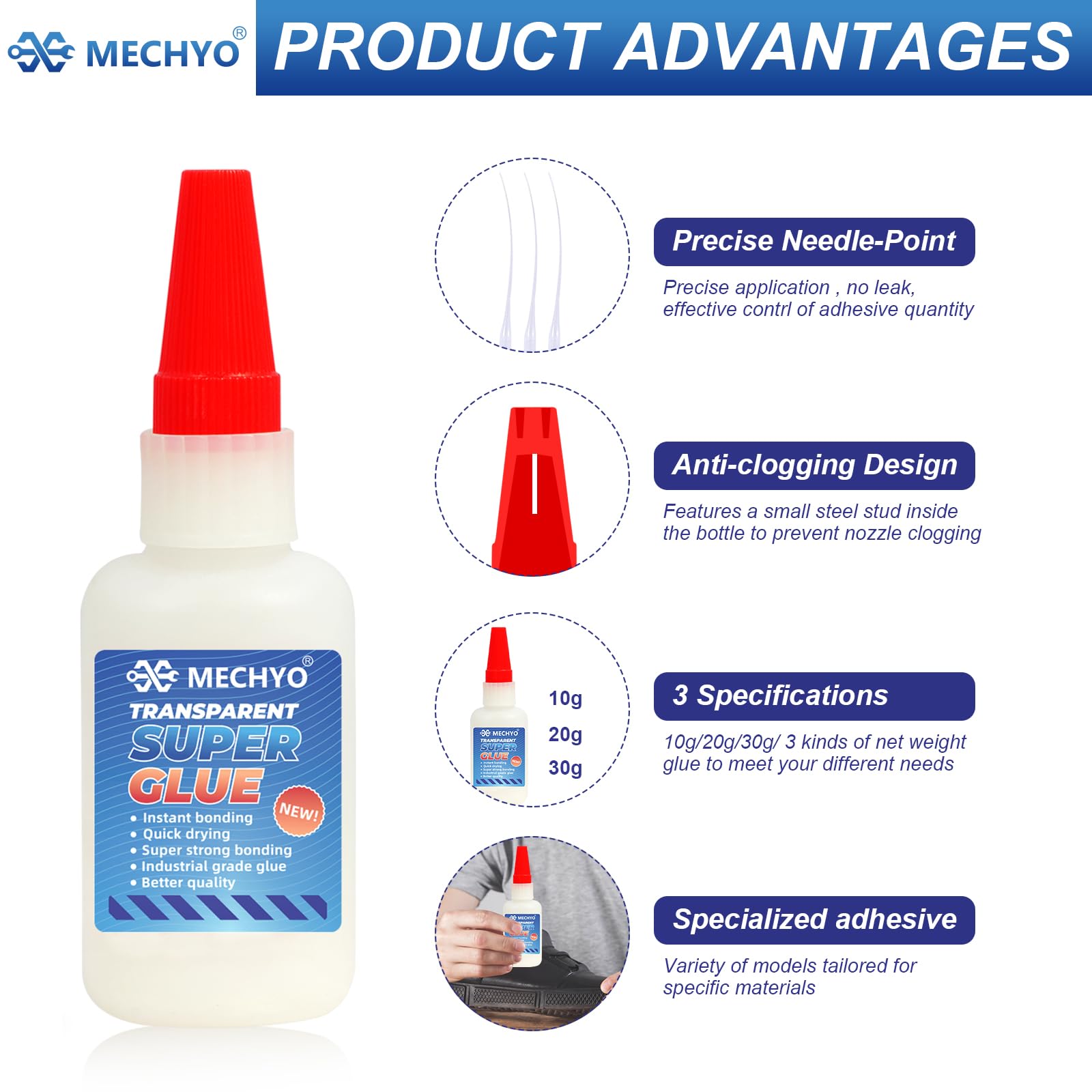 Chibel 50g Welding Super Glue Welding High-Strength Oily Glue Uniglues