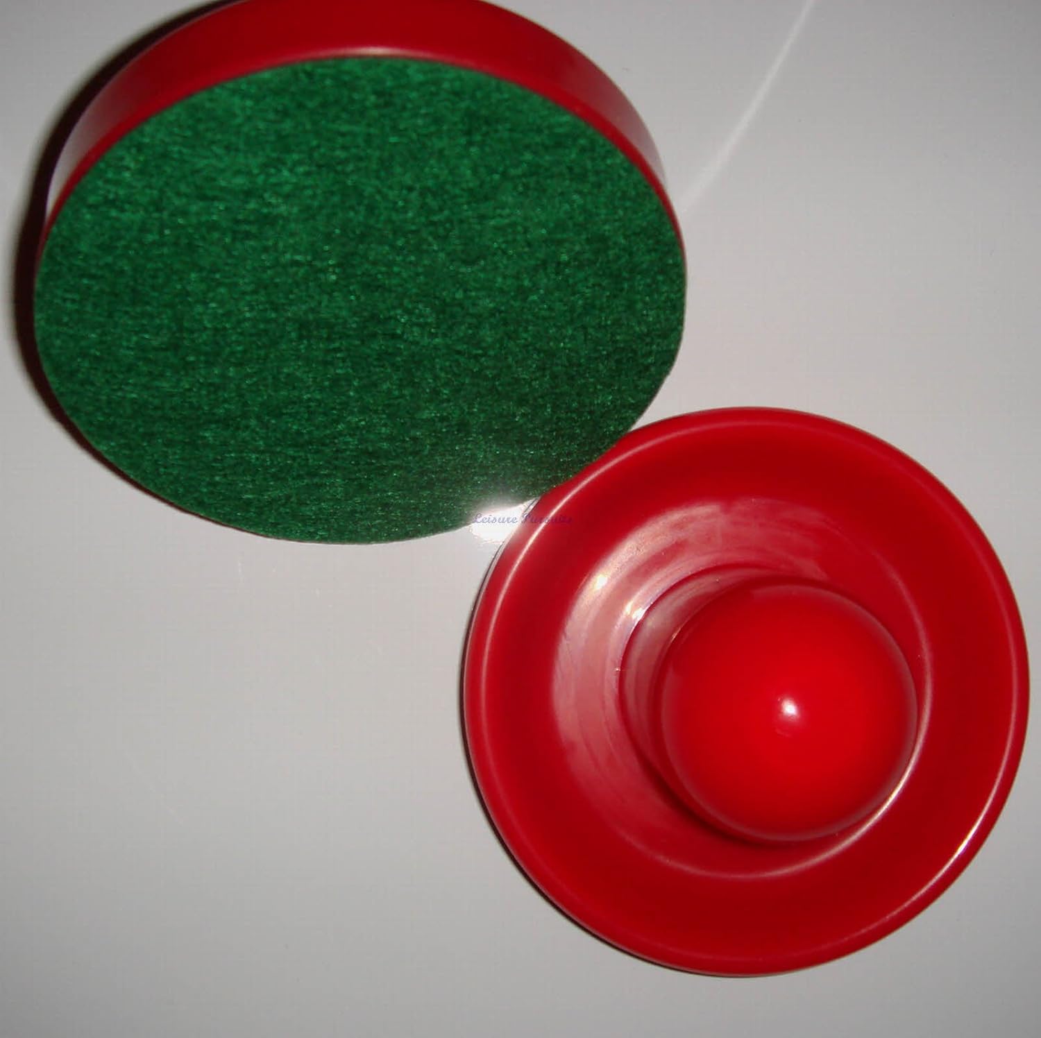Air Hockey Table 2 x Red 95mm Sports & Outdoors