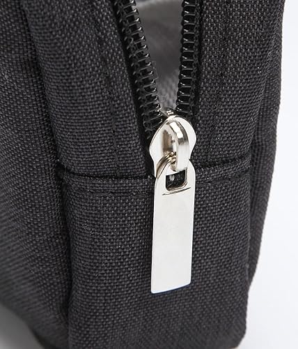 Miniatura 9 de Bolsa pequeña con cremallera de 2 piezas, organizador portátil para artículos de tocador, bolsa de transporte para artículos de tocador, mini bolsa