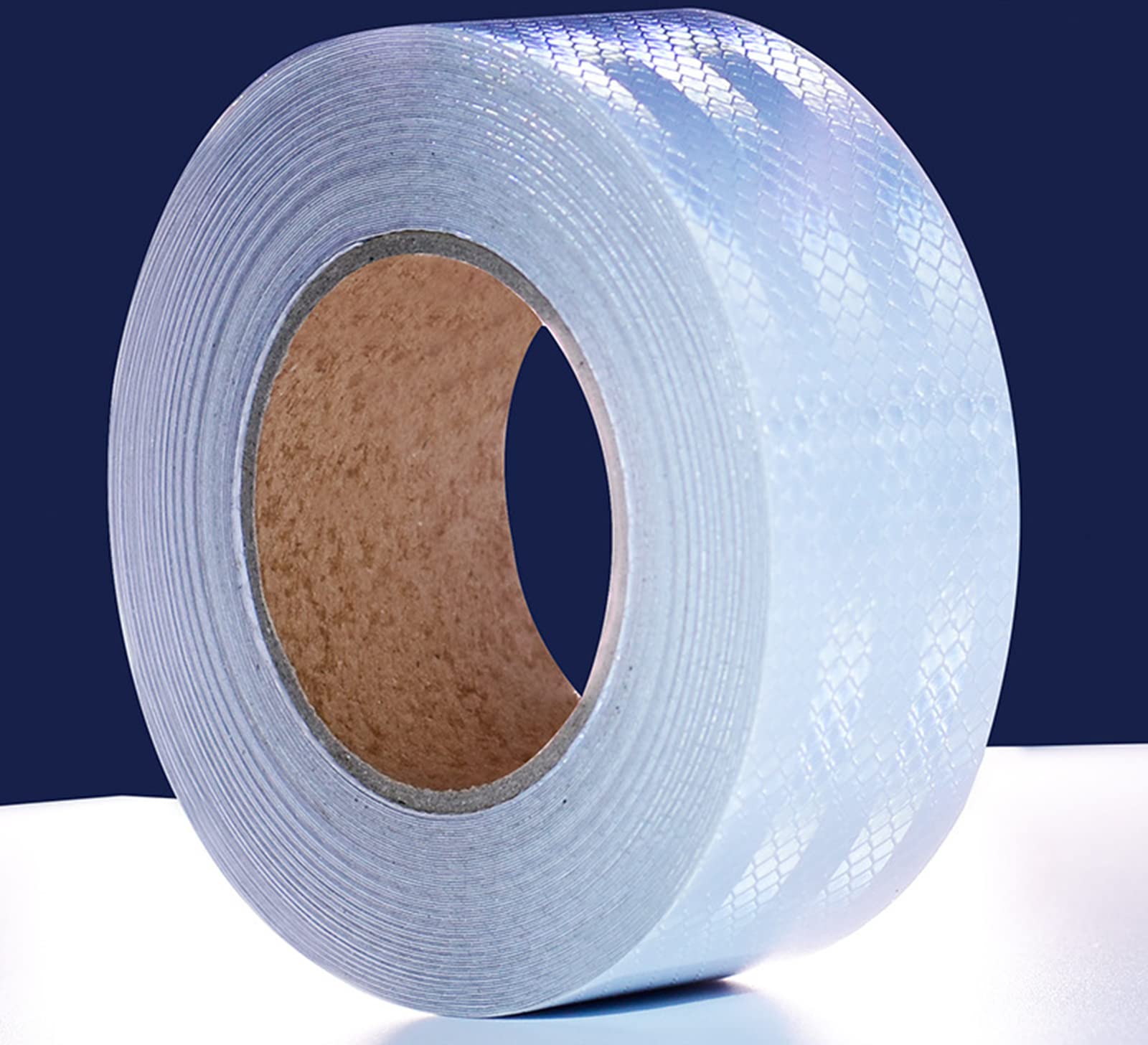 WSNDY 25Mx5cm Ruban Avertisseur Réfléchissant, Ruban Reflechissant Adhesif Ruban D'avertissement Réfléchissant Ruban De Sécurité Réfléchissant Bande Reflechissante pour Véhicules