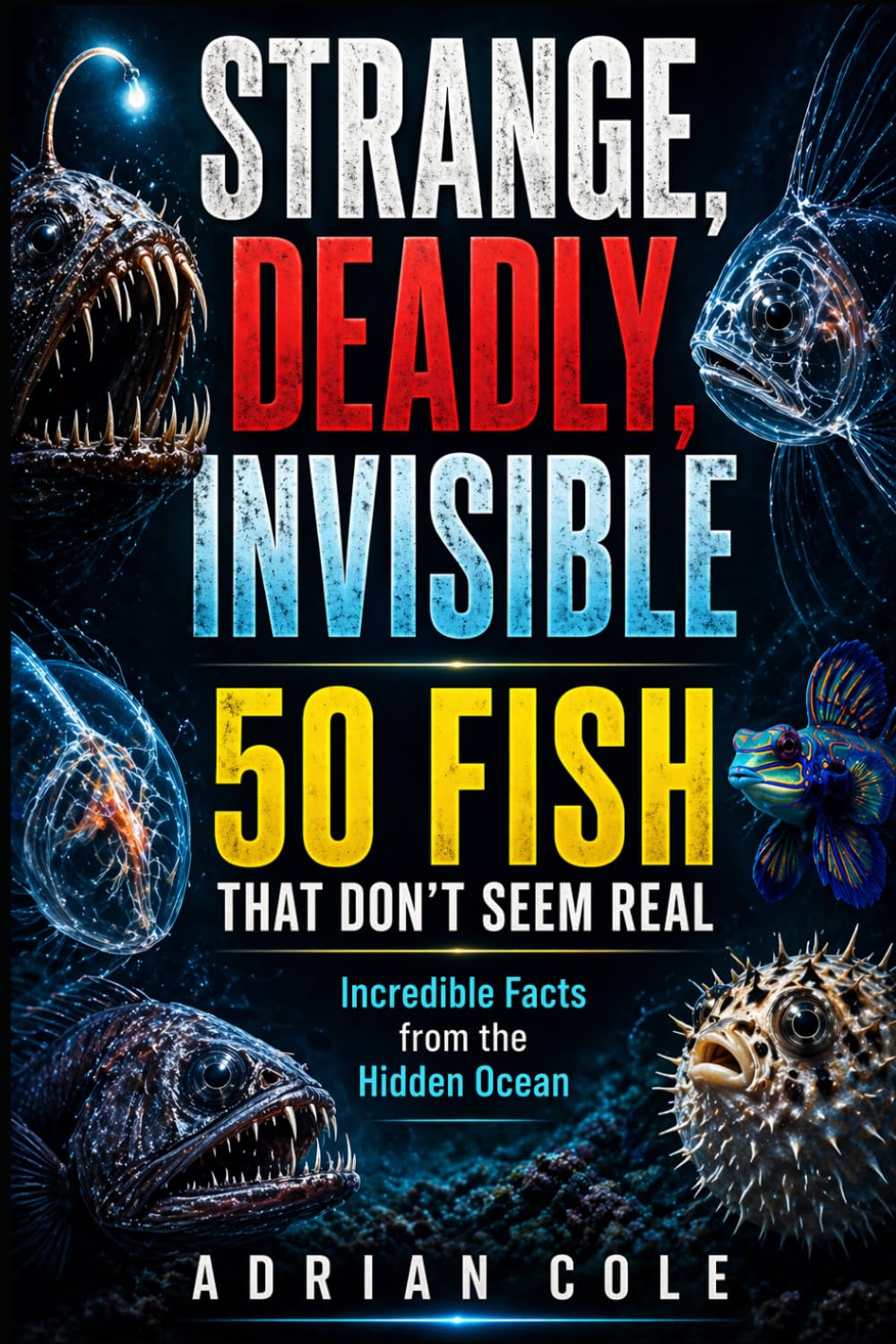 STRANGE, DEADLY, INVISIBLE 50 FISH THAT DON’T SEEM REAL: Incredible Facts from the Hidden Ocean: 2 (Secrets of Nature)