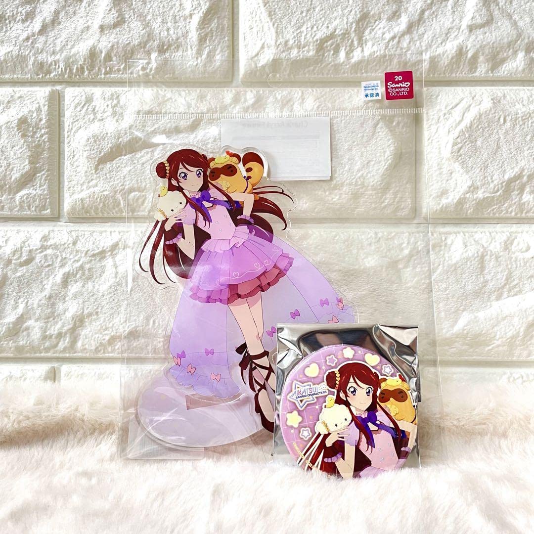 Amazon.co.jp: アイカツ サンリオ 紫吹蘭 アクリルスタンド アクスタ 