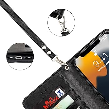 【Bocasal】iPhone13 Pro MAX ケースウォレットストラップ Amazon.com: Bocasal for MagSafe Crossbody Wallet Case