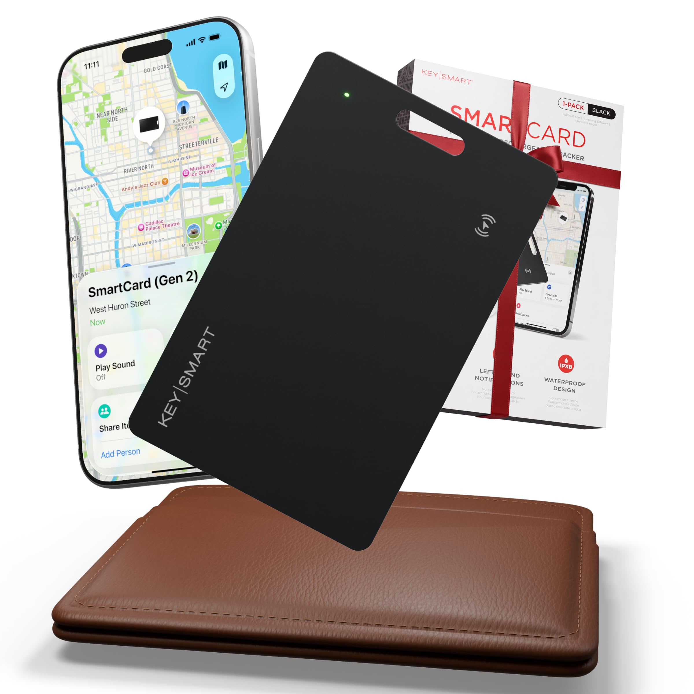 Amazon.com: KeySmart SmartCard Gen 2 Rechargeable Wallet Tracker