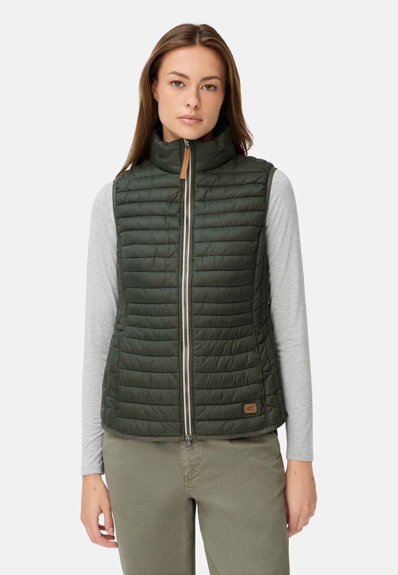 camel active Damen Steppweste | winddicht & wasserabweisend | Outdoor Weste