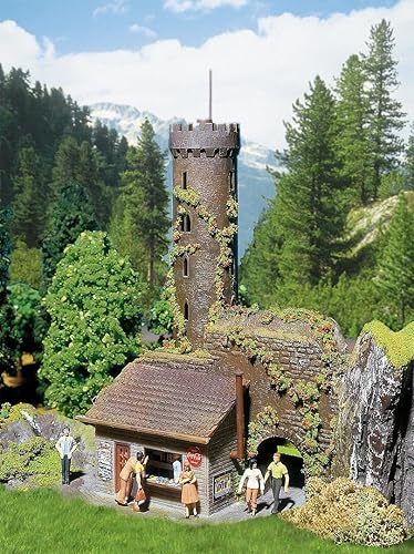 Miniatura 3 de Faller 130291 Torre de observación de castillos Kit de construcción a escala HO