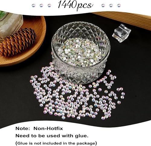Miniatura 6 de Diamantes de imitación para manualidades, diamantes de imitación para uñas, gemas de uñas y diamantes de imitación, diamantes de imitación con parte