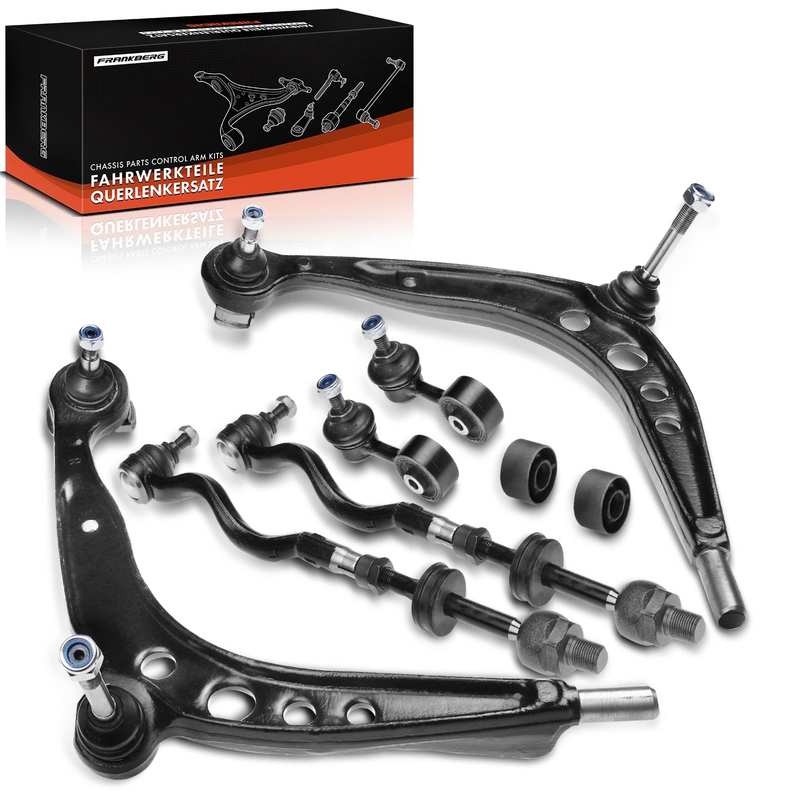 Frankberg 8x Querlenkersatz Vorderachse Kompatibel mit 3er E36 316 318 320 323 325 328 1990-2000 Z3 E36 2.8i 3.0i 1998-2003 Replace# 31129059288