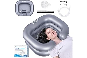 Portable Shampoo Basin for Bedridden and Disabled Individuals: A Comforting Hair Washing Solution