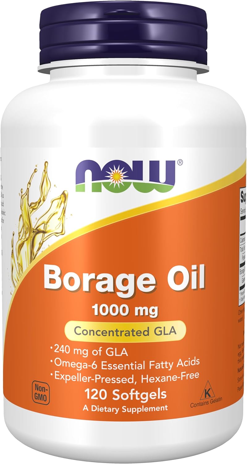 Now Foods Borage Oil (Starflower Oil) 1000mg x 120caps – Starflower Oil / Borage Oil Now Foods Borage Oil (Starflower Oil) 1000mg x 120caps – Starflower Oil / Borage Oil