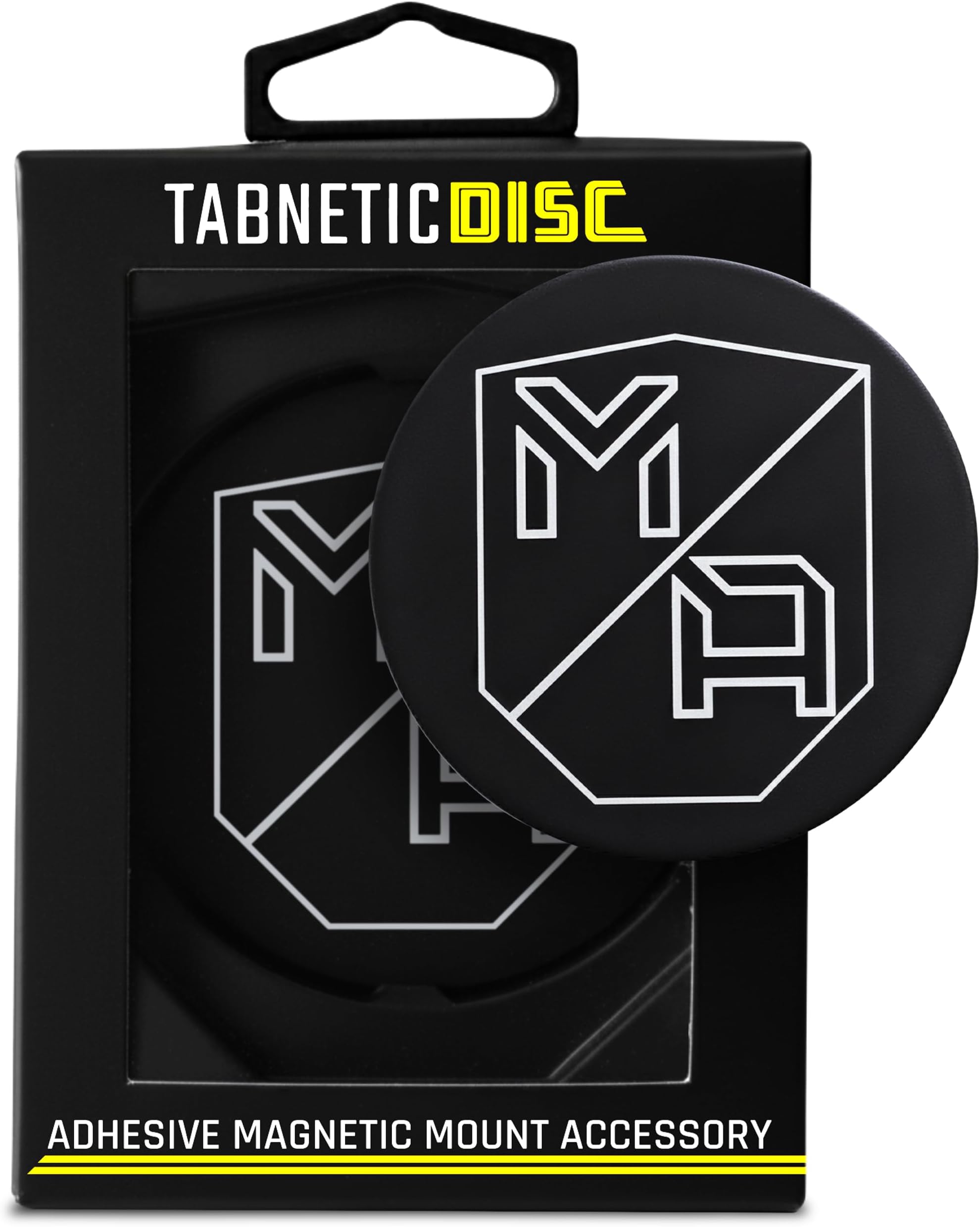 TabNetic Accessory Surface mounting disc, Compatible with alll Magnetic Tablet Mounts. Includes Two Large mounting disc with Adhesive.