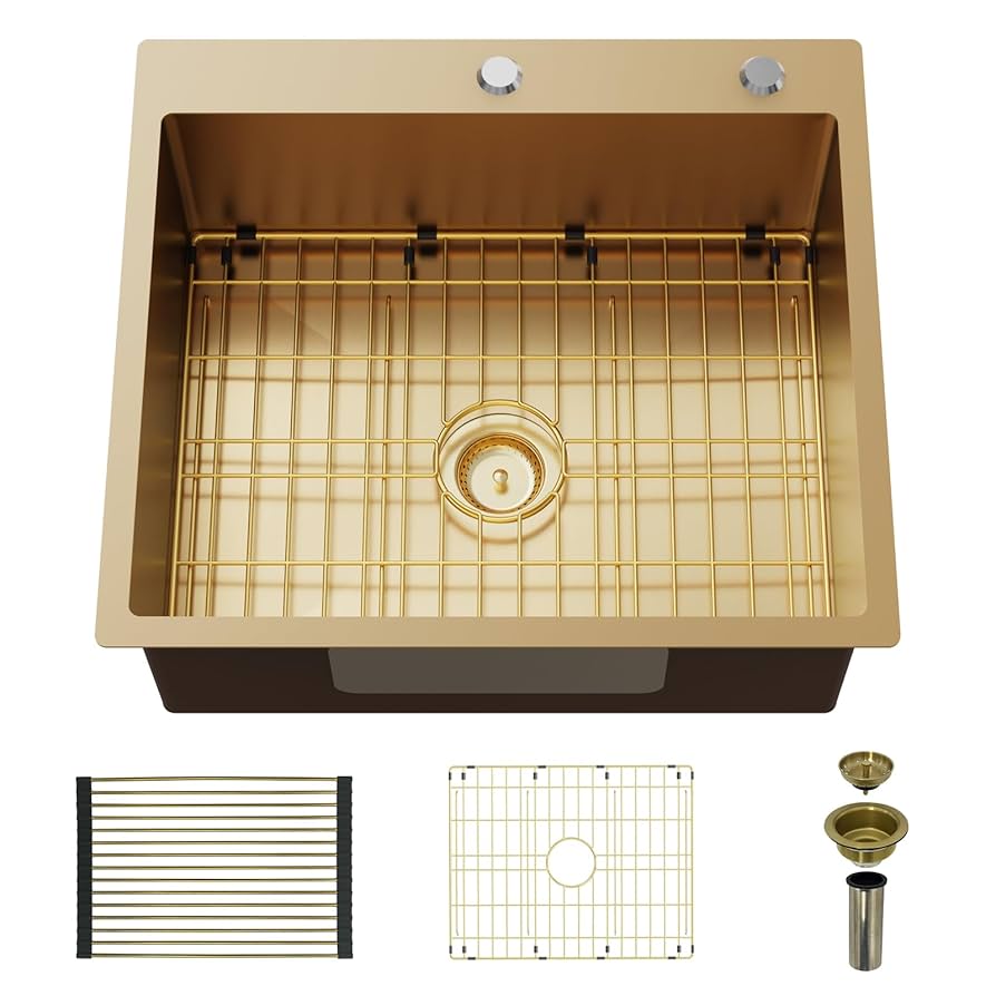 Gold Kitchen Sink, 25