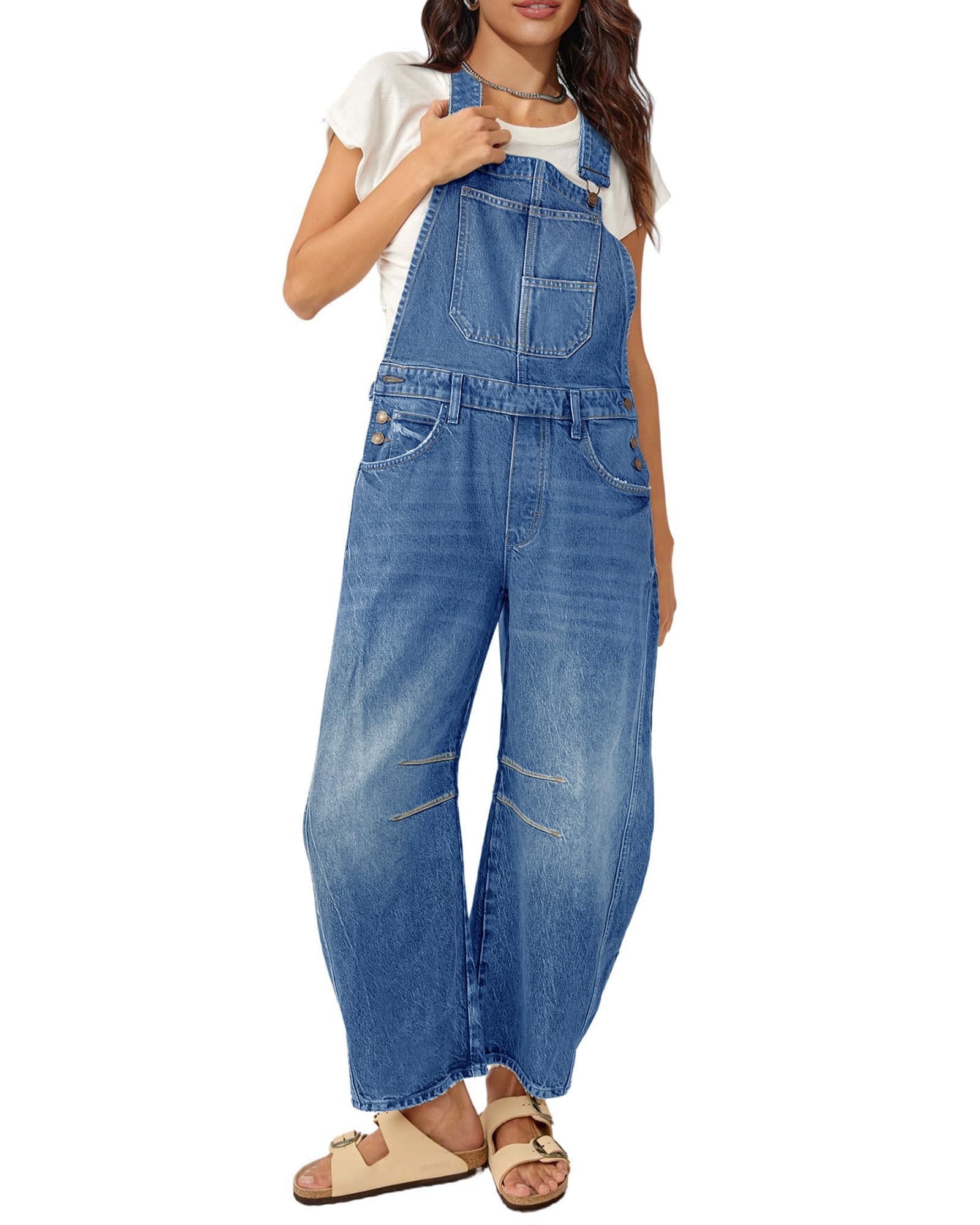 Barrel Overalls Jumpsuit